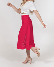 Load image into Gallery viewer, Atlanta Dragon Women&#39;s A-Line Midi Skirt
