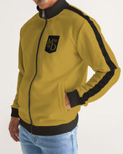 Load image into Gallery viewer, Golden Dragon Men&#39;s Stripe-Sleeve Track Jacket
