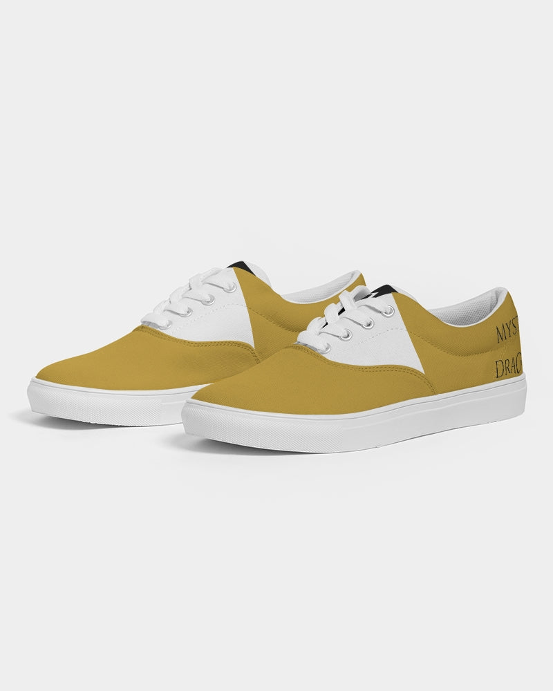 Golden Dragon Men's Lace Up Canvas Shoe