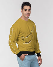 Load image into Gallery viewer, Golden Dragon Men&#39;s Classic French Terry Crewneck Pullover
