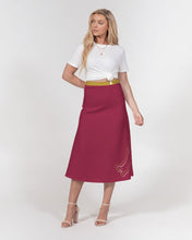 Load image into Gallery viewer, Royal Dragon Women&#39;s A-Line Midi Skirt
