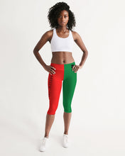 Load image into Gallery viewer, Dragon of the Motherland Women&#39;s Mid-Rise Capri
