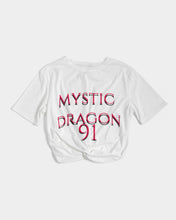 Load image into Gallery viewer, Atlanta Dragon Women&#39;s Twist-Front Cropped Tee
