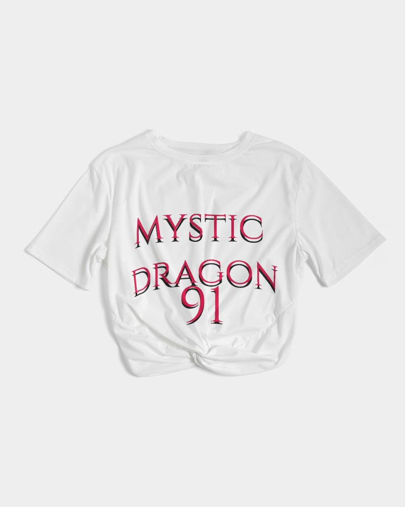 Atlanta Dragon Women's Twist-Front Cropped Tee