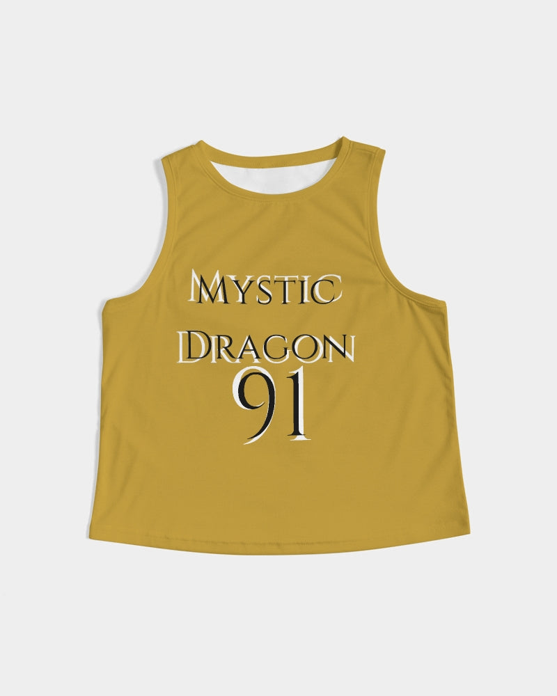 Golden Dragon Women's Cropped Tank