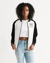 Load image into Gallery viewer, Yin Yang Dragon Women&#39;s Bomber Jacket
