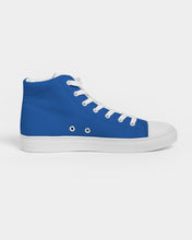 Load image into Gallery viewer, True Blue Dragon Women&#39;s Hightop Canvas Shoe
