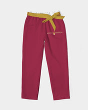 Load image into Gallery viewer, Royal Dragon Women&#39;s Belted Tapered Pants
