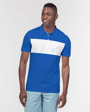 Load image into Gallery viewer, True Blue Dragon Men&#39;s Slim Fit Short Sleeve Polo
