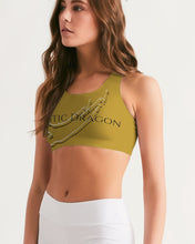 Load image into Gallery viewer, Golden Dragon Women&#39;s Seamless Sports Bra
