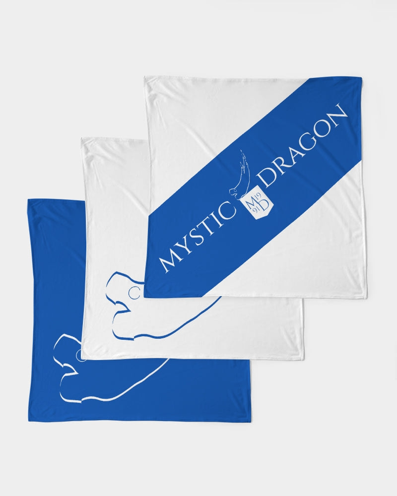 True Blue Dragon Bandana Set