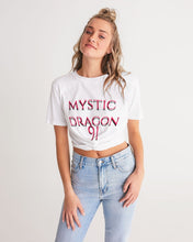 Load image into Gallery viewer, Atlanta Dragon Women&#39;s Twist-Front Cropped Tee
