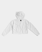 Load image into Gallery viewer, Yin Yang Dragon Women&#39;s Cropped Windbreaker
