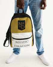 Load image into Gallery viewer, Golden Dragon Small Canvas Backpack
